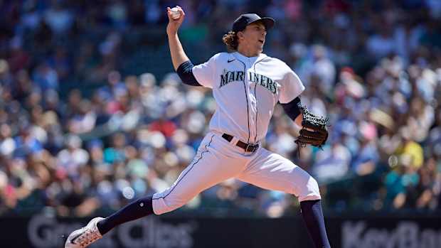 Seattle Mariners pitcher Logan Gilbert